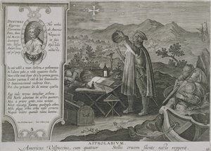 Die Entwicklung des Seefahrer-Astrolabiums und die Entdeckung Amerikas durch Amerigo Vespucci (1454-1512) Tafel 19 aus 